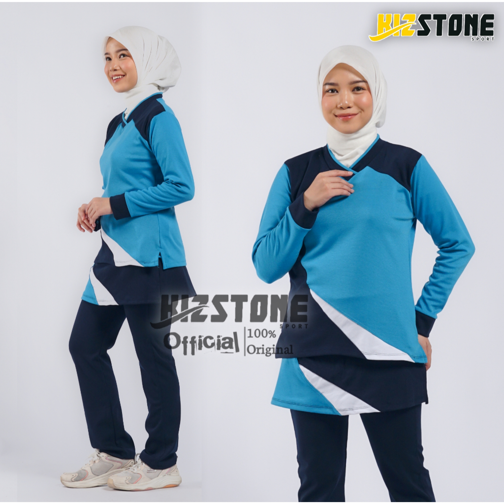Baju Olahraga Wanita / Baju Senam Muslimah / Setelan / Sportwear