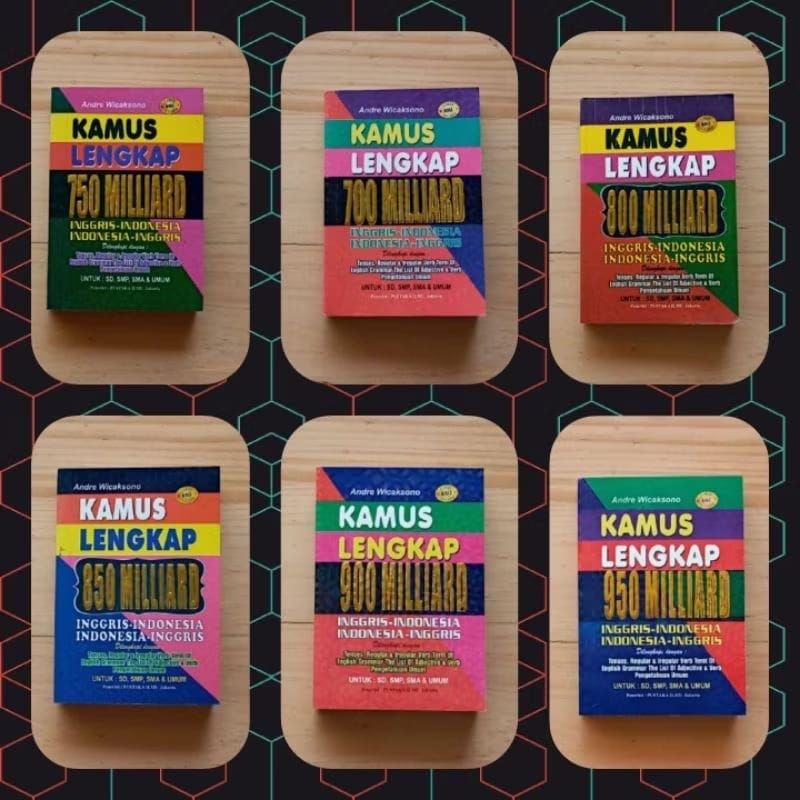 Kamus Lengkap Bahasa Inggris Kecil Warna