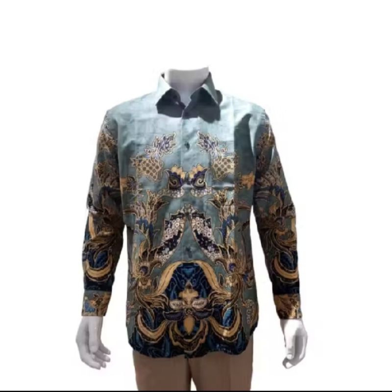 ALISAN - ATASAN SLIM FIT PRIA BATIK ALISAN - KEMEJA SLIM FIT ALISAN BATIK - KEMEJA BATIK PRIA SLIM F