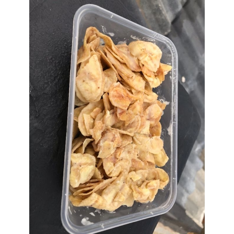 

kripik pisang/banana chip lumer mtijaya rasa susu 150gram