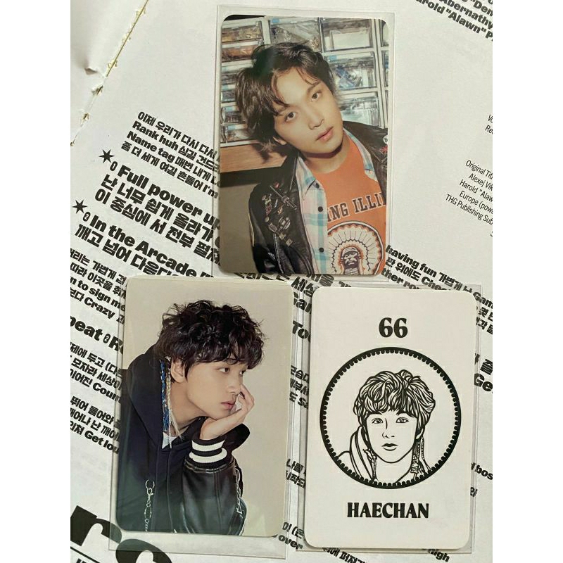 [OFFICIAL] PHOTOCARD HAECHAN NORDIC NEOZONE SET