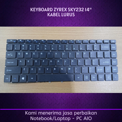 Keyboard Zyrex Sky 232 Sky232 14Inch Kabel Lurus