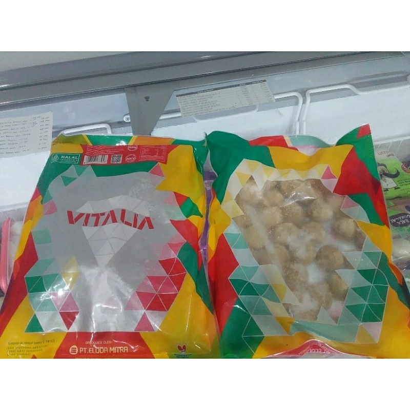 

Vitalia bakso sapi 640gram