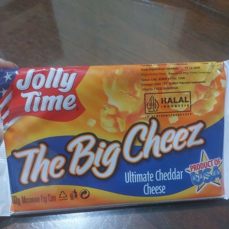 

jolly time pop corn the big cheez