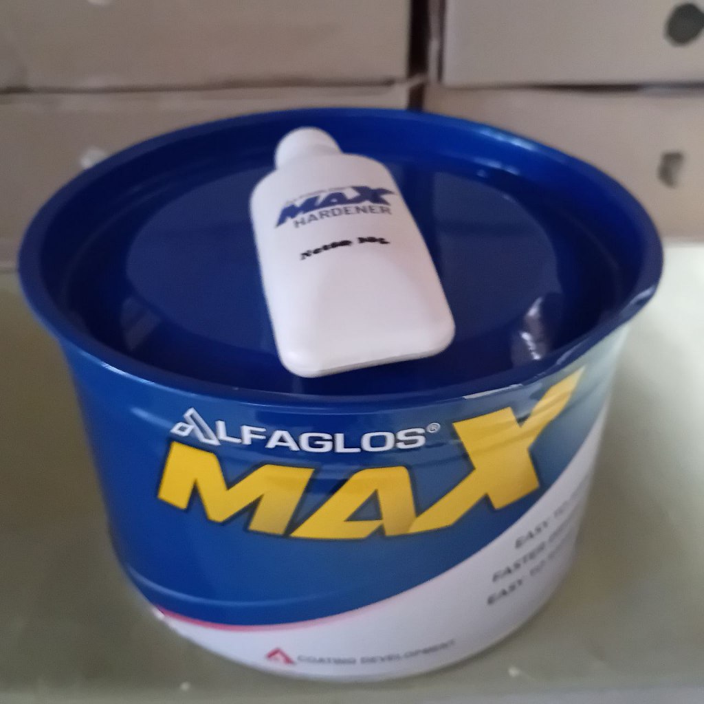 DEMPUL ALFAGLOS MAX 1Kg + HARDENER PUTTY