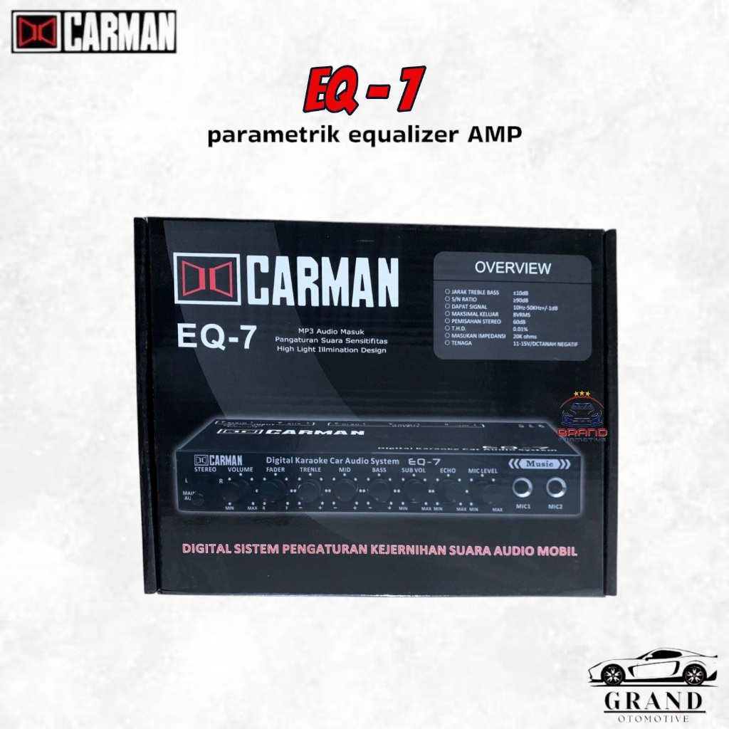 PARAMETRIK EQUALIZER / PREM CARMAN EQ-07
