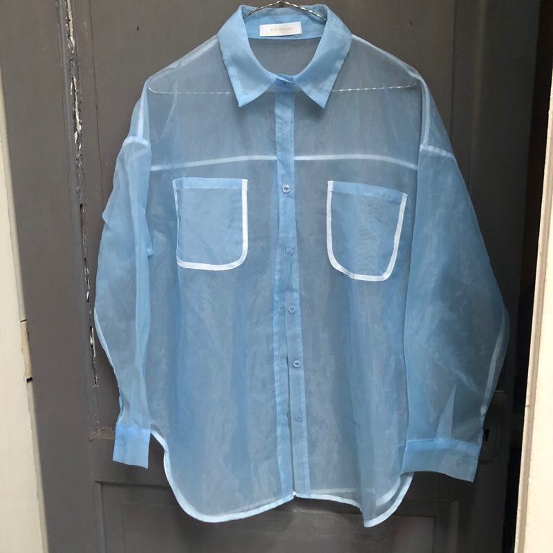 Kemeja Organza (preloved)