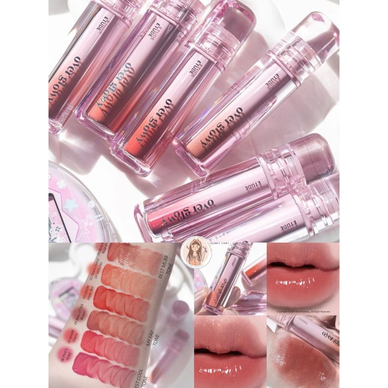 READY CLEARANCE SALE PASTI ORI ETUDEEE OVER GLOWY TINT X RIIZE