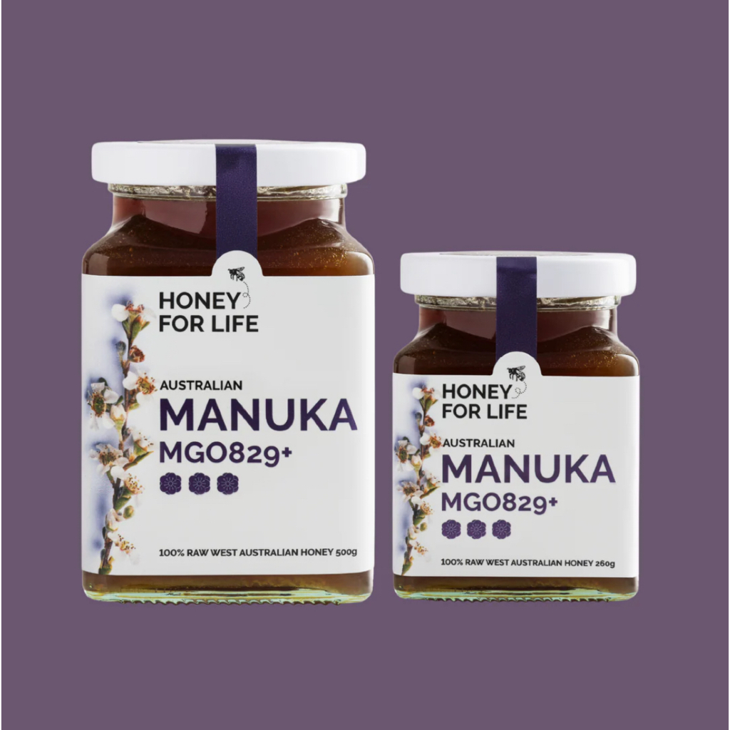 

Honey for life MANUKA HONEY 500g-MGO829+ made in Western Australia