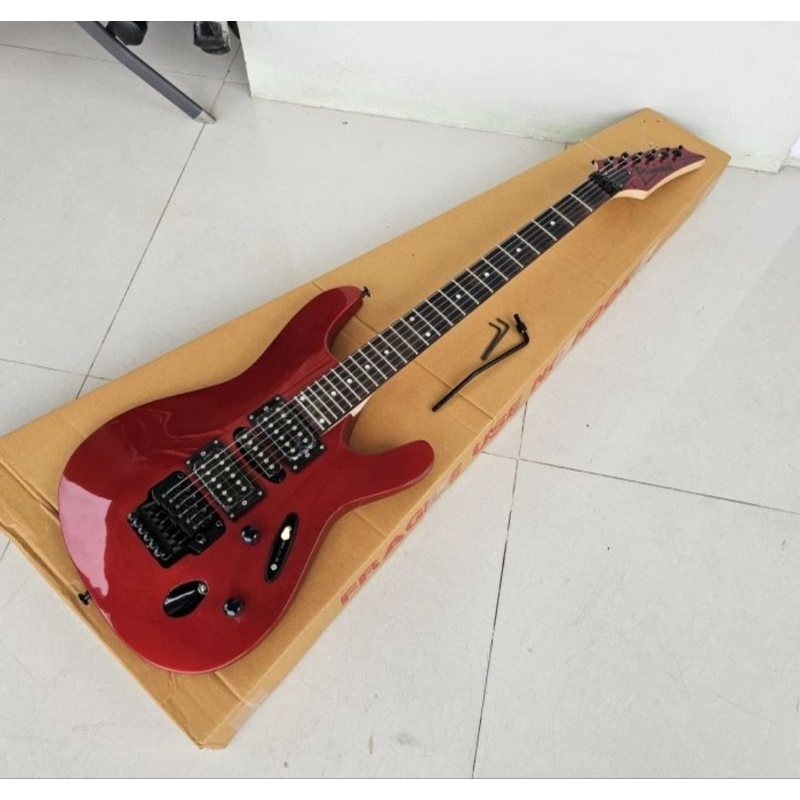 Ibanez S series merah PU GNB KOREA new stock