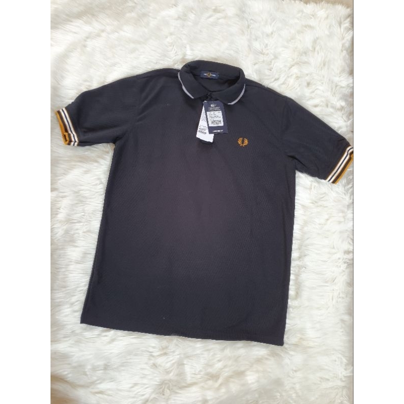 Polo Shirt hitam Fred Perry ORI