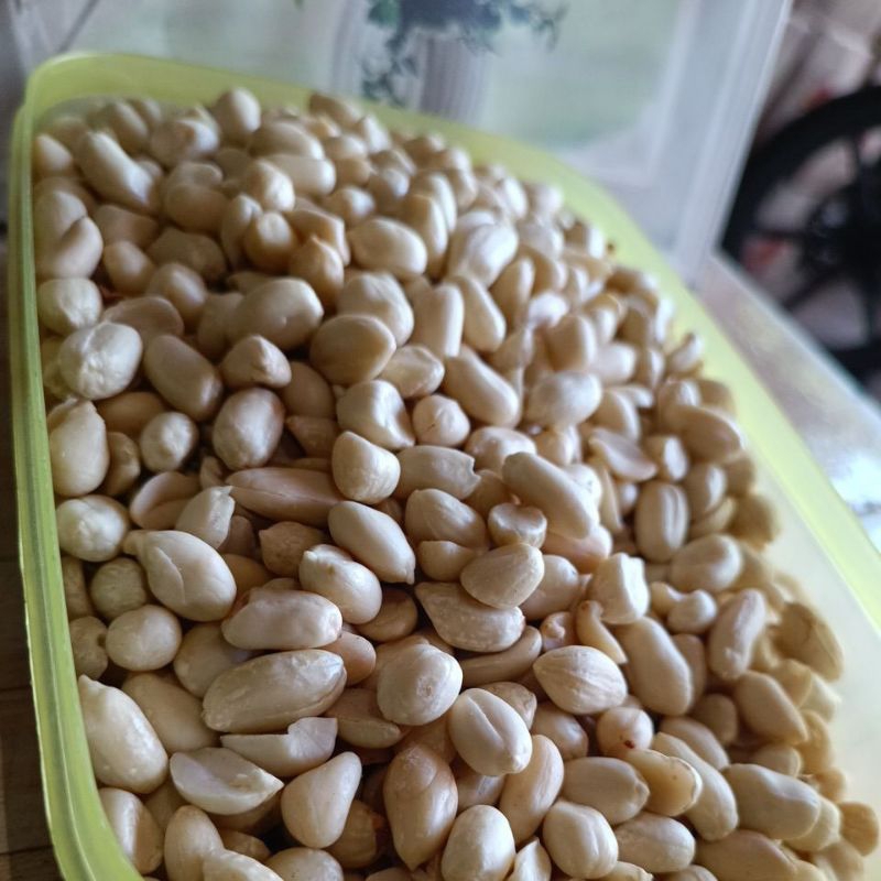

RB KACANG KUPAS tuban bersih bulet enak berkualitas kemasan 1kg