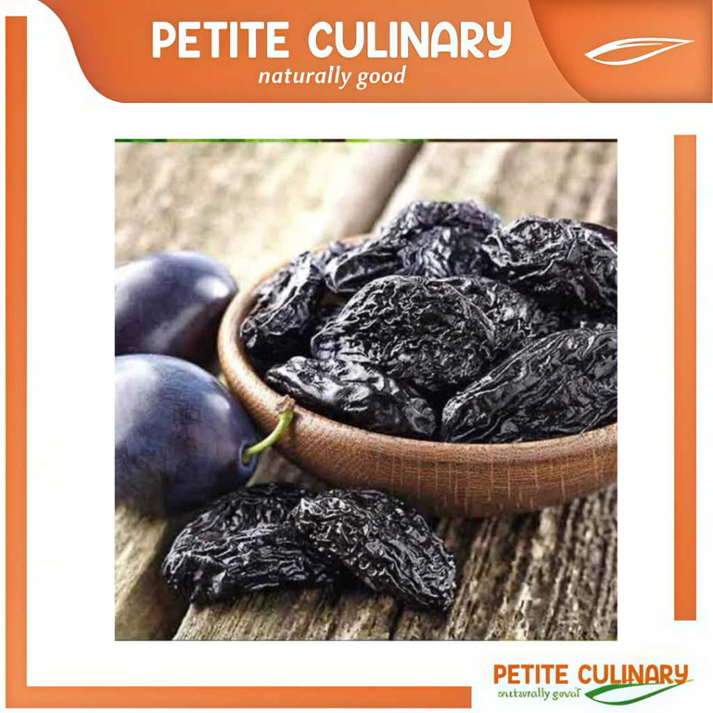 

Petite DRIED PRUNES 500 GR - BUAH PLUM KERING - PITTED PRUNE DRY FRUIT HALAL