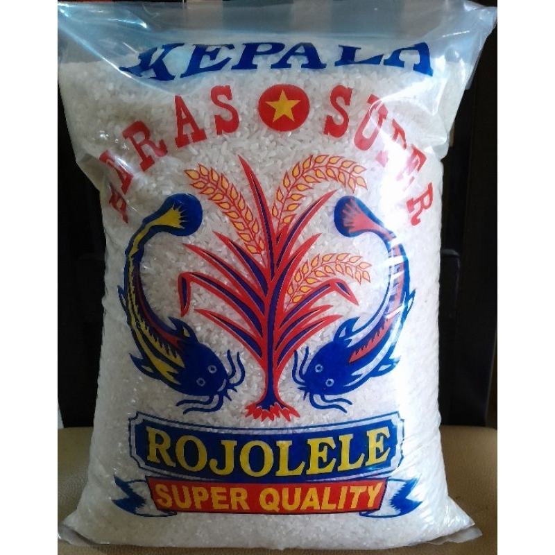 

Beras Slyp Super Merk Rojo Lele 4Kg - 5Kg