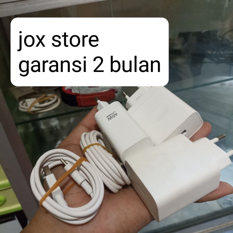 Charger oppo 45W original Copotan Second mulus bawaan hp 45 watt