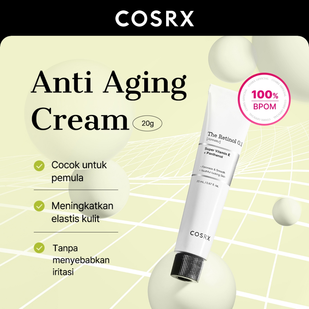 COSRX The Retinol 0.1 Cream, Size - 20 ml
