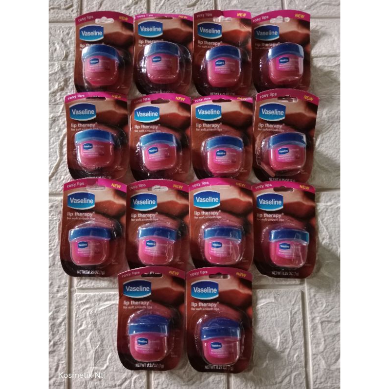 VASELINE LIP THERAPY/CINDYNAL/PELEMBAB BIBIR/KERING/PECAH/HITAM
