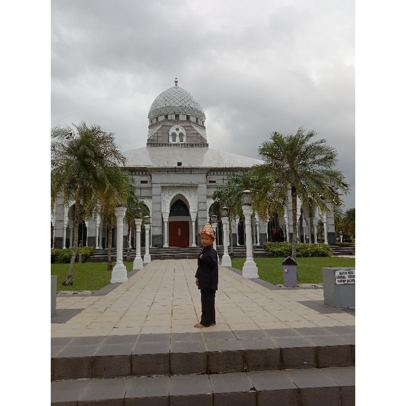 Setelan Baju Kurung Melayu anak laki laki Teluk Belanga