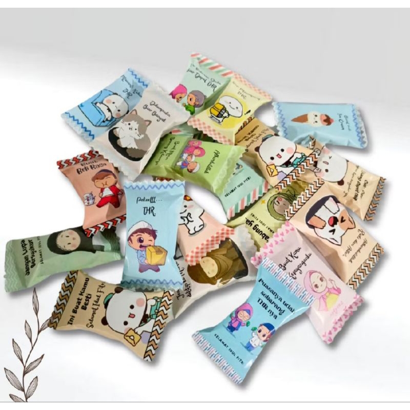 

amplop lebaran model permen lucu unik paling murah