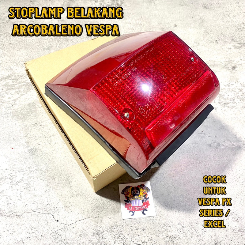 Stoplamp Lampu Belakang Arcobaleno Vespa PX Excel Exclusive Spartan