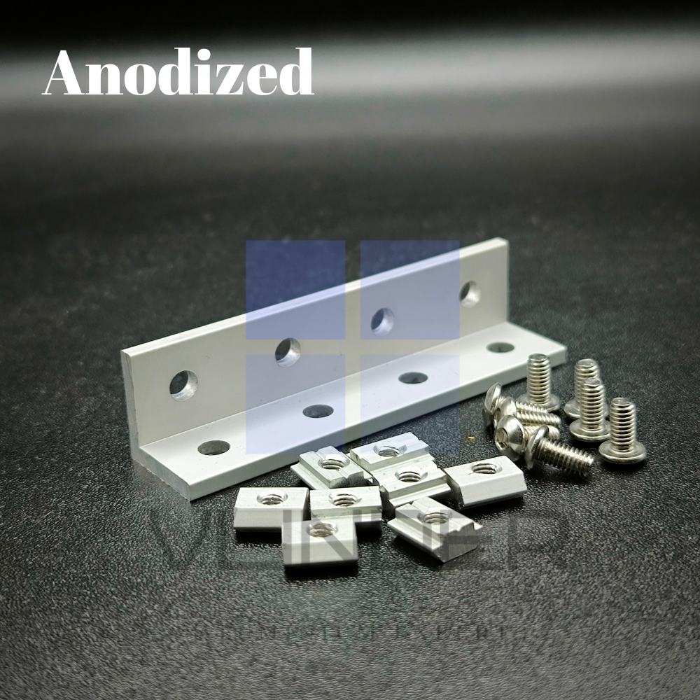 Angle Connector V Slot 2080 Aluminium Profile