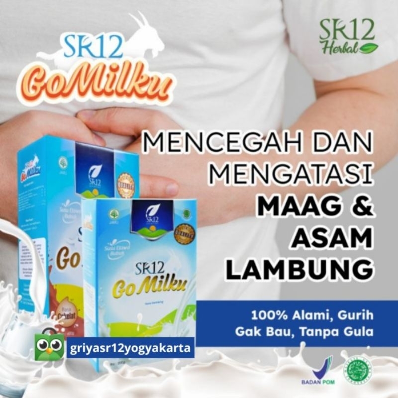 

SUSU KAMBING ETAWA PREMIUM SR12 GOMILKU ATASI ASAM LAMBUNG ASMA DIABETES HALAL BPOM