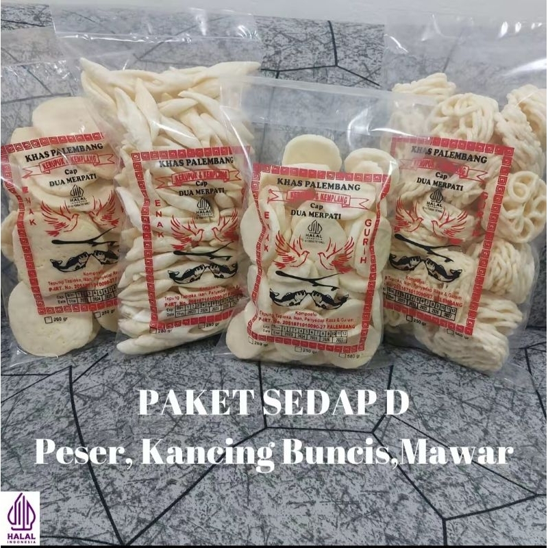 

PAKET SEDAP D (PESER,KANCING,SANGGUL,MAWAR] KHAS PALEMBANG