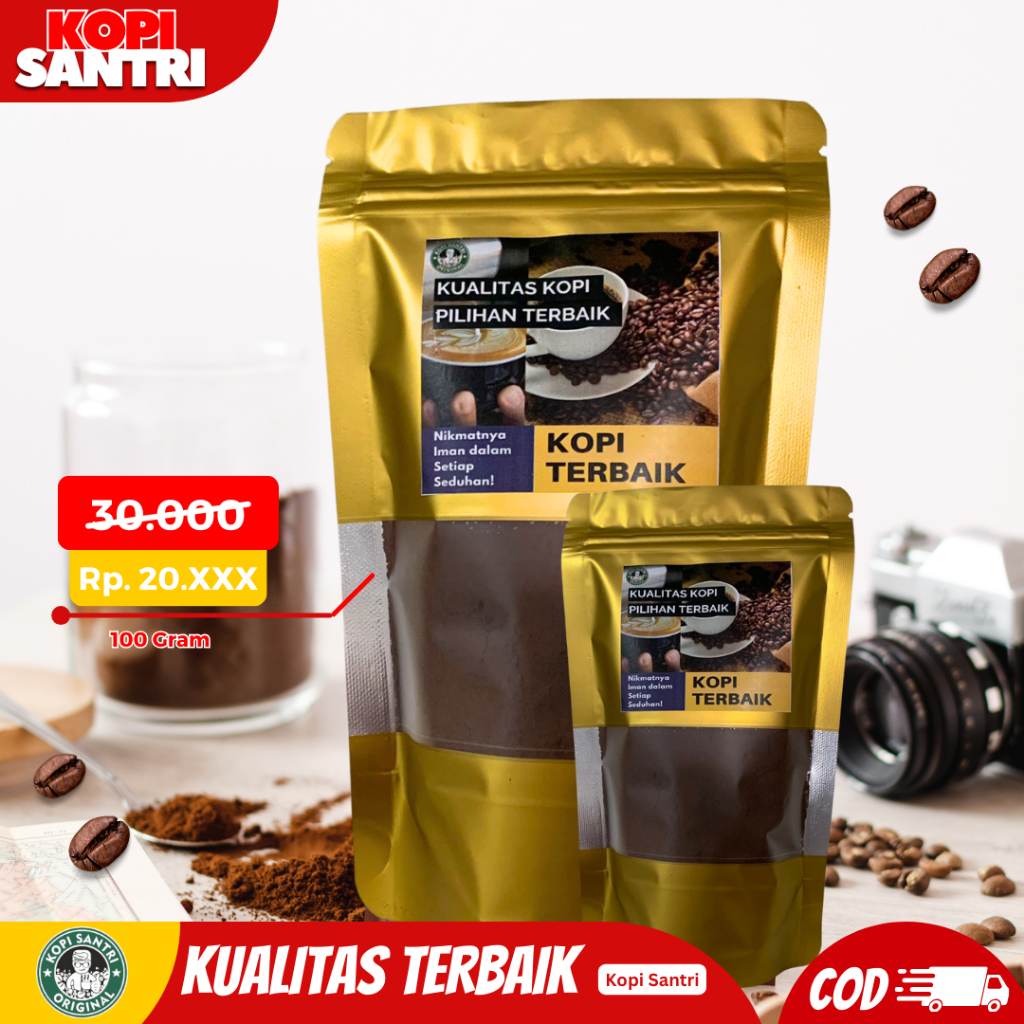 

KOPI BUBUK ROBUSTA ASLI JEPARA 100 GRAM TANPA CAMPURAN