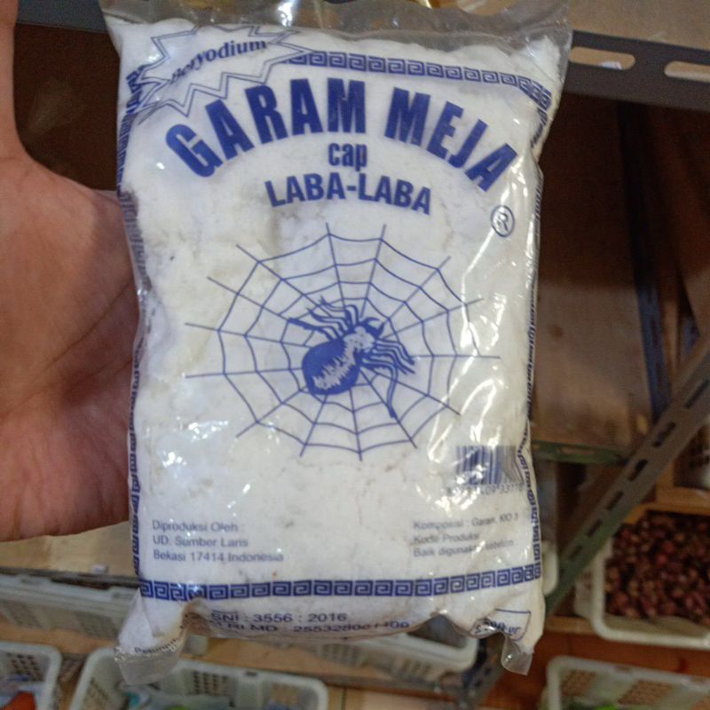 

garam meja laba laba