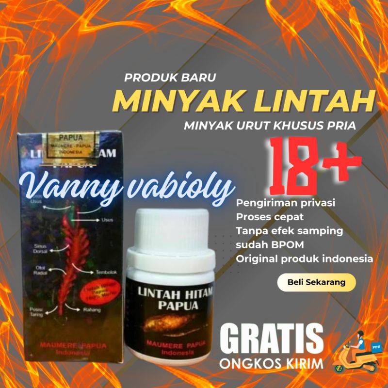Minyak Lintah Asli_Original 100% Pembesar Kelamin Pria Permanen Oles Kuat Pria