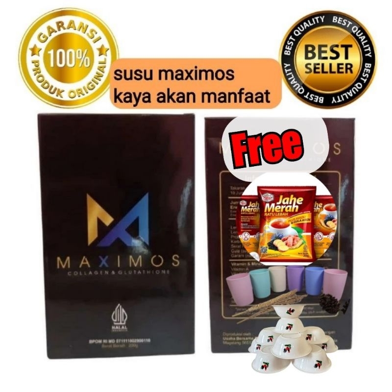 

maximos collagen original 200g susu etawa ku susu kambing etawa kaya banyak manfaat wanita dan pria