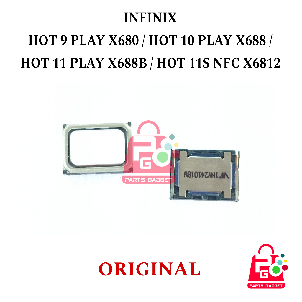 Buzzer Speaker Musik Infinix Hot 9 Play 10 Play 11 Play 10S Original