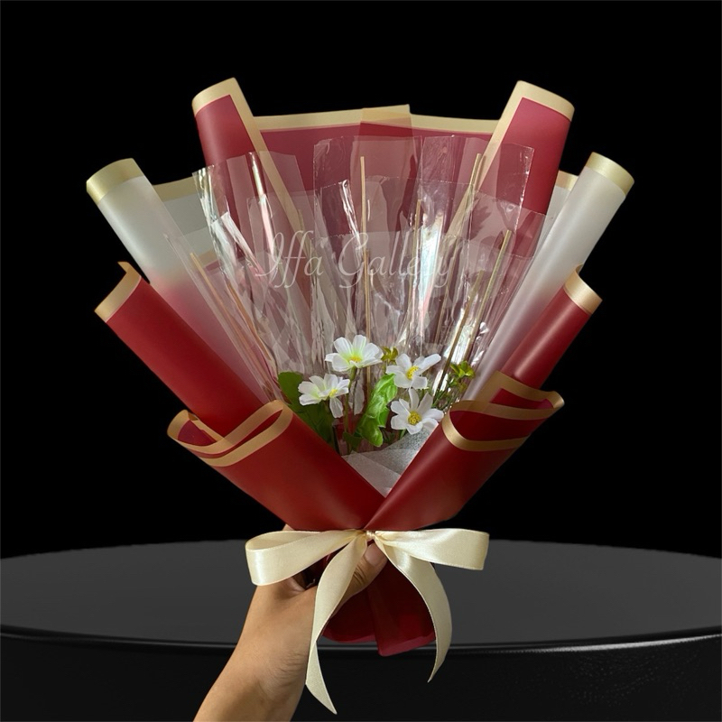 [MURAH] Kerangka/Buket Uang Kosongan/Buket Uang Gulung/Buket Uang Hadiah Wisuda/ Ulangtahun/ Lebaran