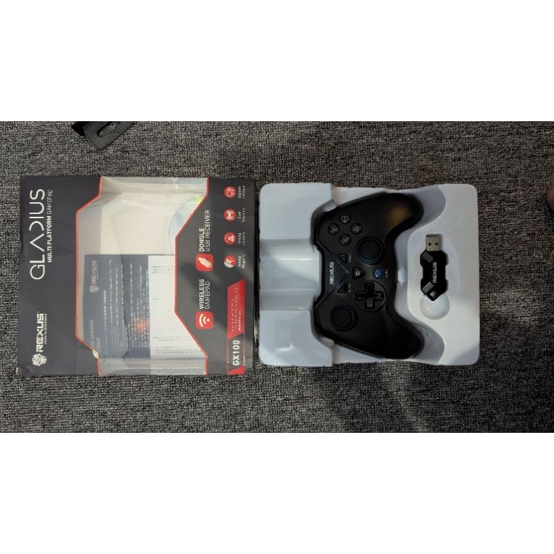 gamepad rexus gx100 second
