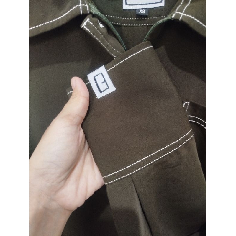 ELMADINA ABAYA |PL Kemejabaya Elmadina army size XS