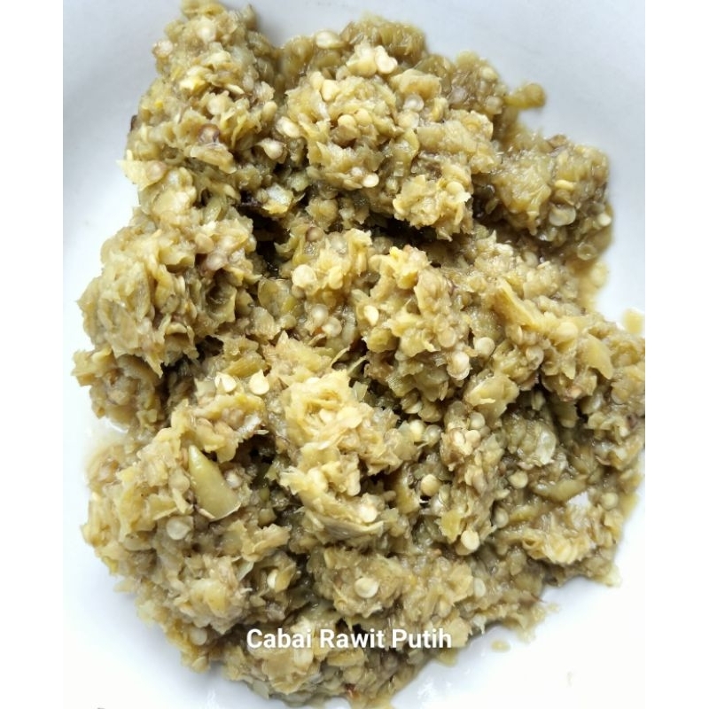 

Pasta cabai. cabai rawit putih giling fresh 300 kg