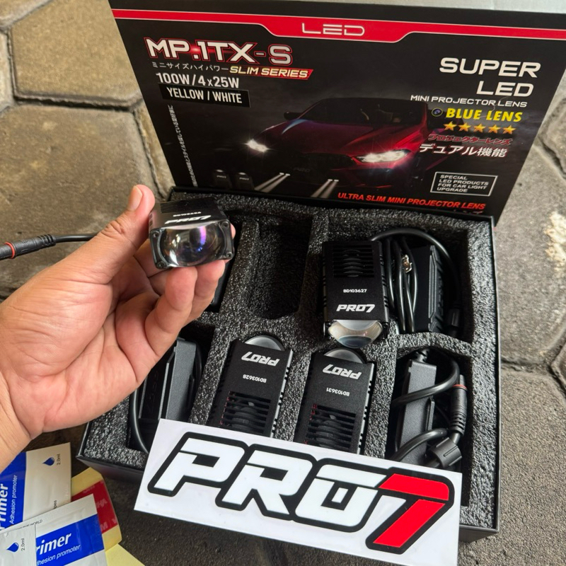 Minilaser Pro7 MP1TX S slime series 100/4×25watt Original Pro7/ mini projie Pro7 MP.1TX-S slime seri
