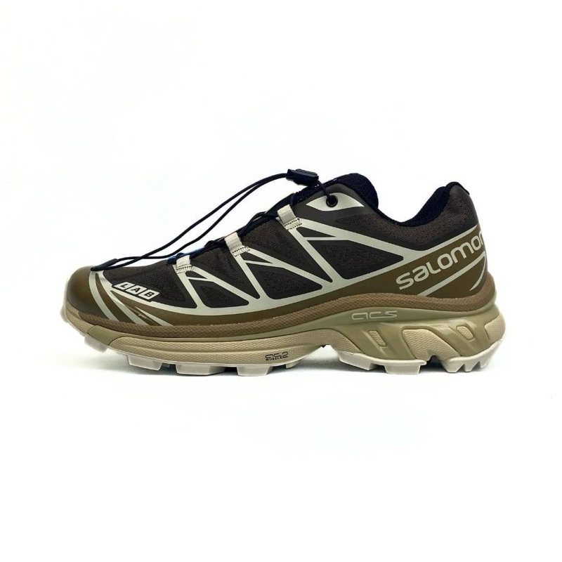 Sepatu Salomon XT6 Recut Wren Kangaroo Authentic