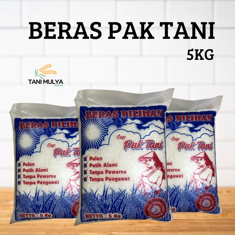 

Beras Pak Tani 5Kg Cap Pak Tani Beras Premium