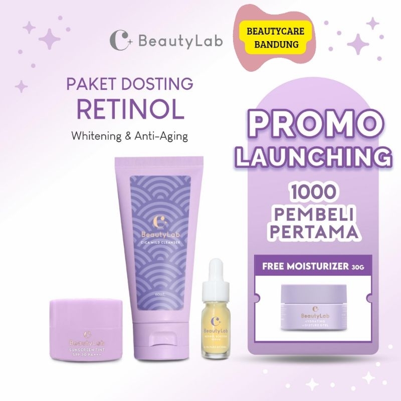 paket skincare C-BEAUTYLAB set perawatan wajah cream pemutih BPOM original 100 % cocok untuk semua j