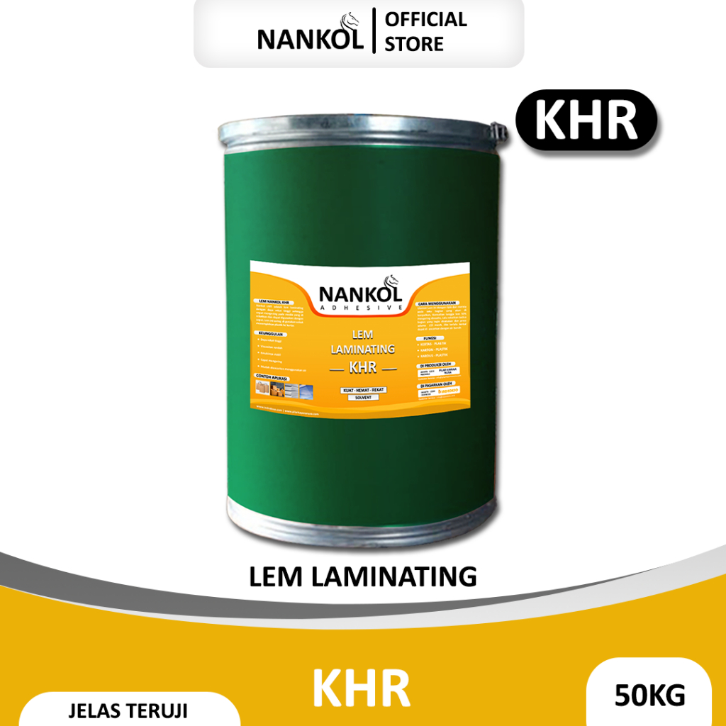 

Nankol KHR 50KG - Lem Laminating