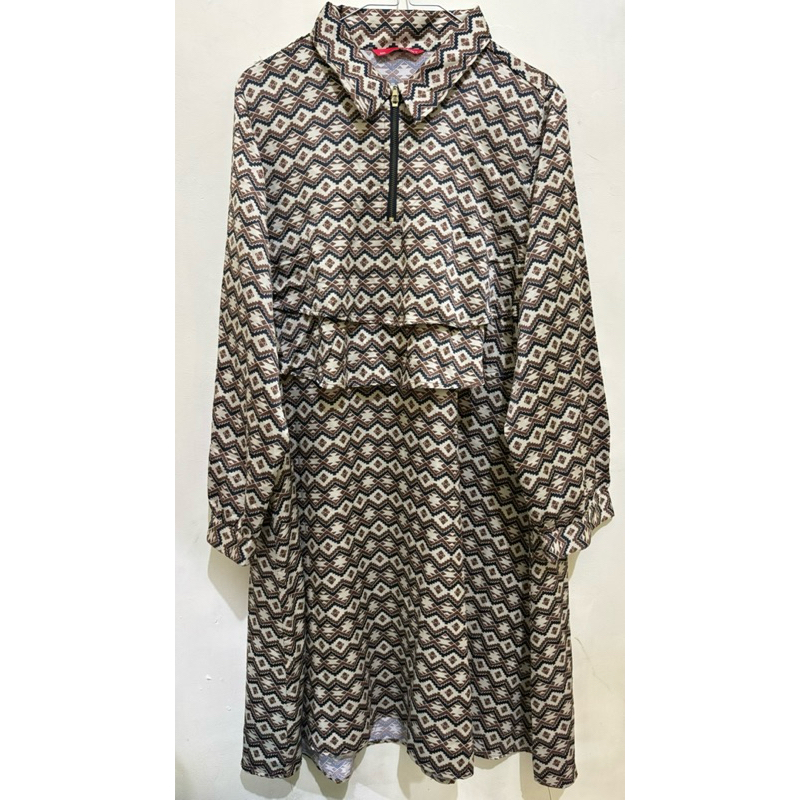 Preloved Tunik Batik Elzatta Bigsize Jumbo