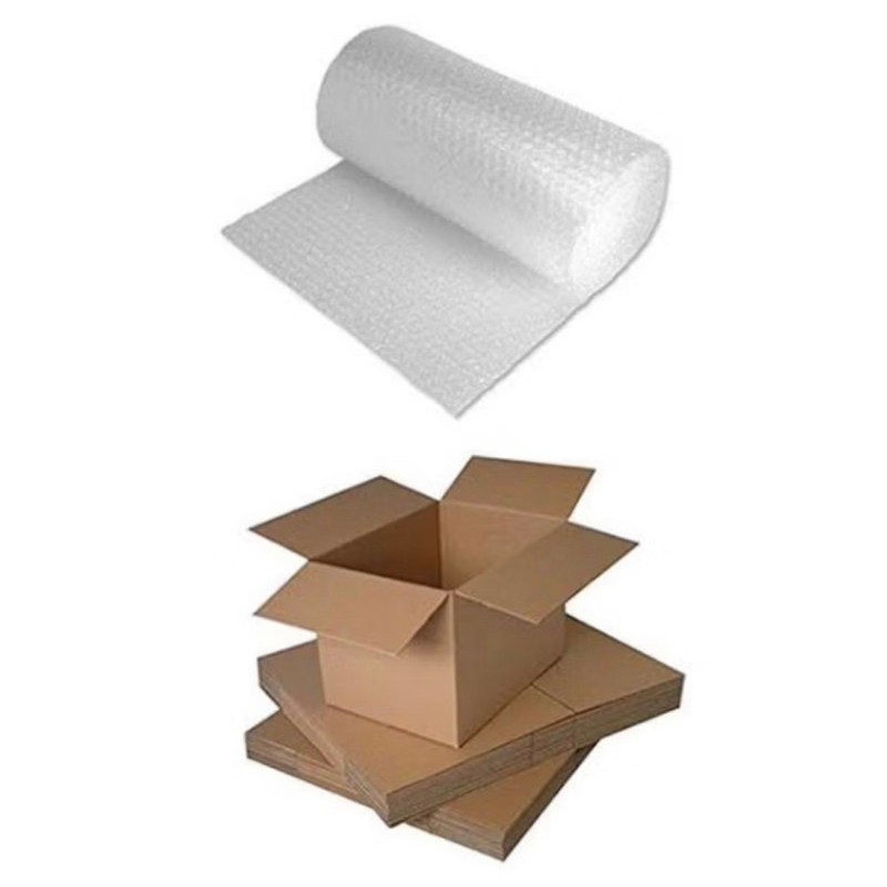 

Packing Tambahan Extra Kardus Bubble Wrap Pengaman Paket
