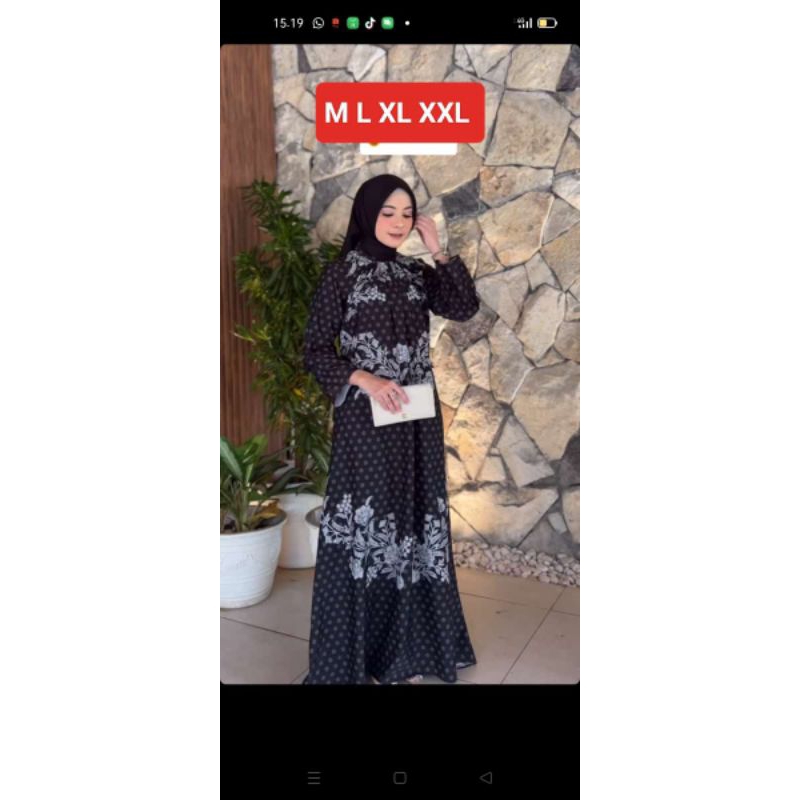 HAFSA DRESS ORI JAVINA (original )