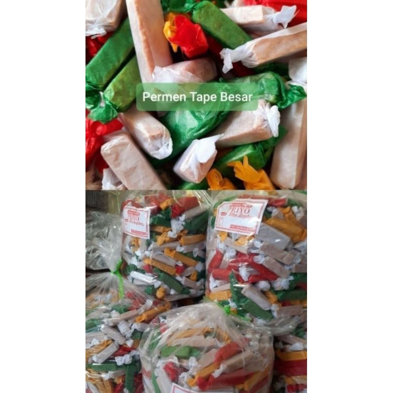 

( 500GR) PERMEN TAPE ( SUWAR- SUWIR)