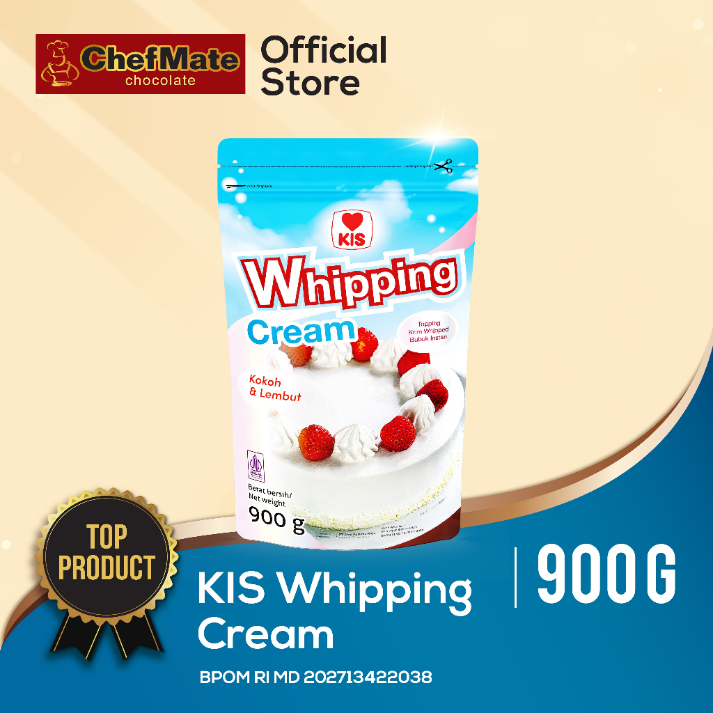 

KIS WHIPPING CREAM 900 GR