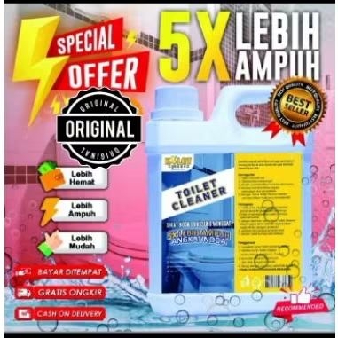 KILAT TOILET CLEANER pembersih toilet /kamar mandi/wc (free sarung tangan+kuas)