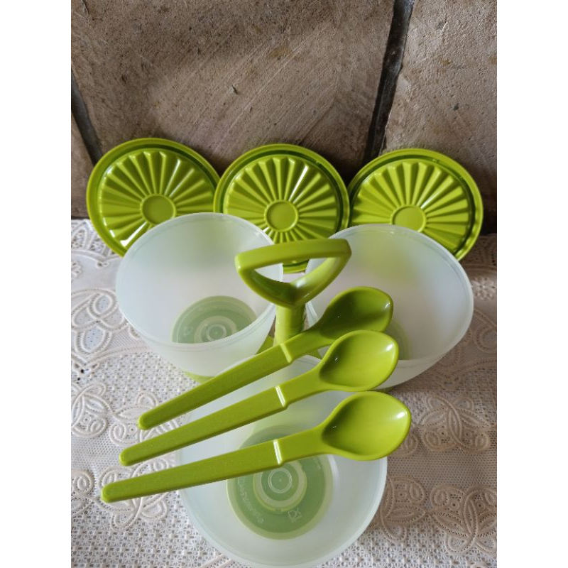 [ORI] Tupperware Blossom Condimate Set