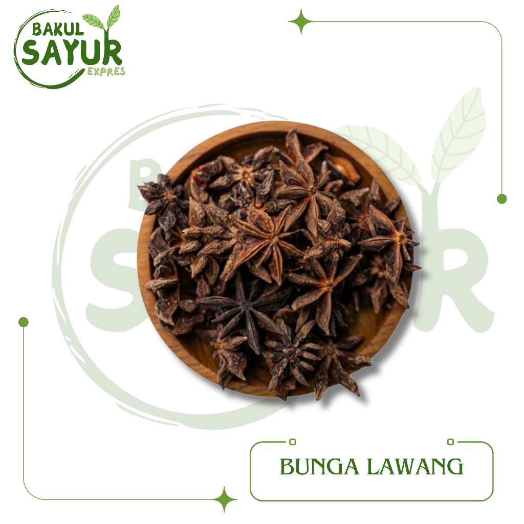 

Bunga Lawang Per Bungkus | Bakul Sayur Expres