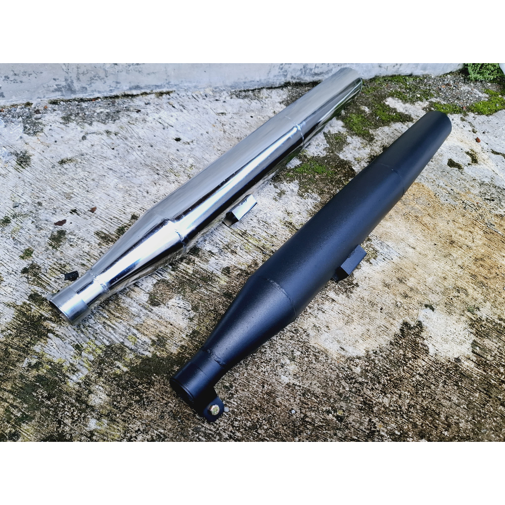 Promo  Knalpot Bobber Harley Davidson Motor Custom Sportster Caferacer japstyle PNP Thunder Tiger